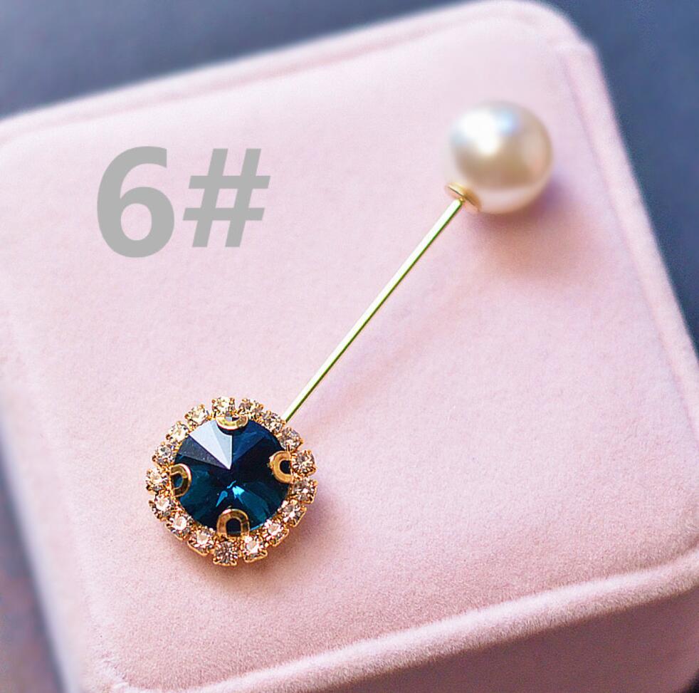 Pearl hijab pins or magnetic brooch for women