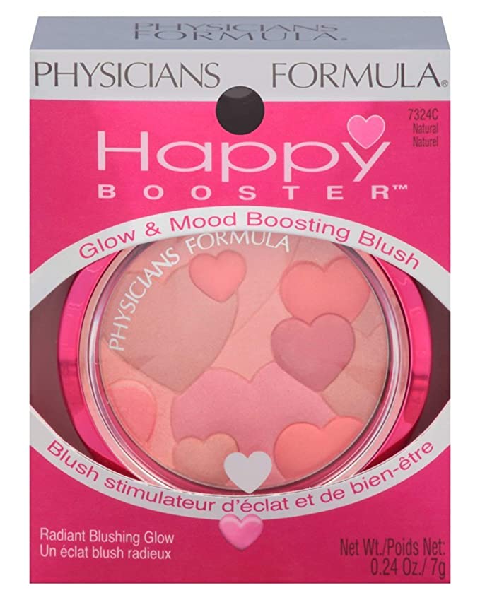 Physicians Formula Happy Booster Glow and Mood Boosting Blush, Natural