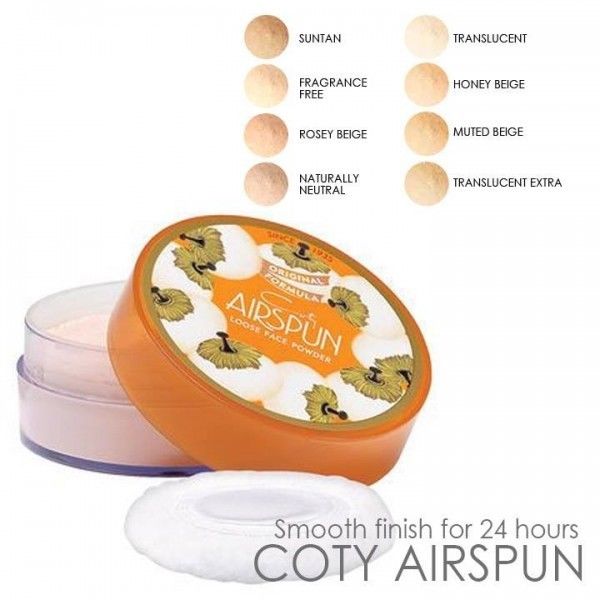 Coty Airspun Loose Powder, Translucent (070-24)