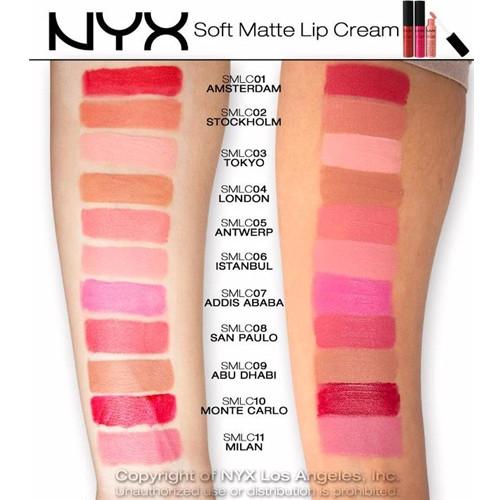 NYX Soft Matte Lip Cream, Monte Carlo