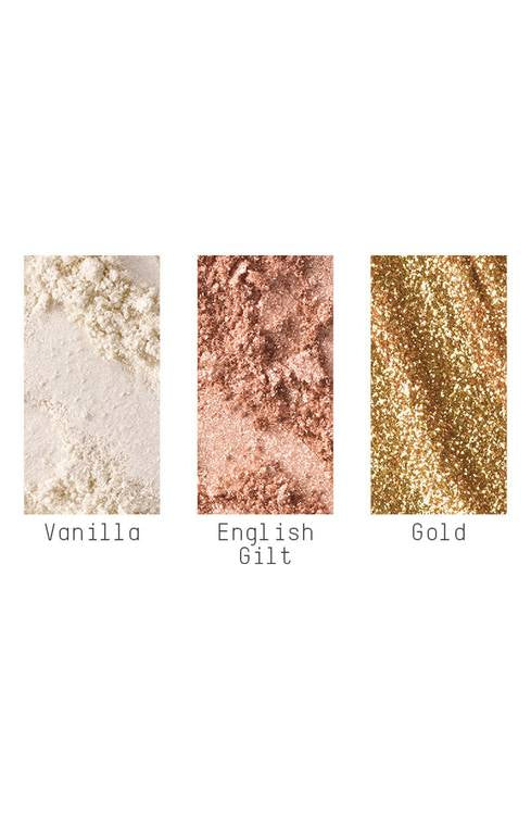 Snow Ball Gold Pigment and Glitter Kit