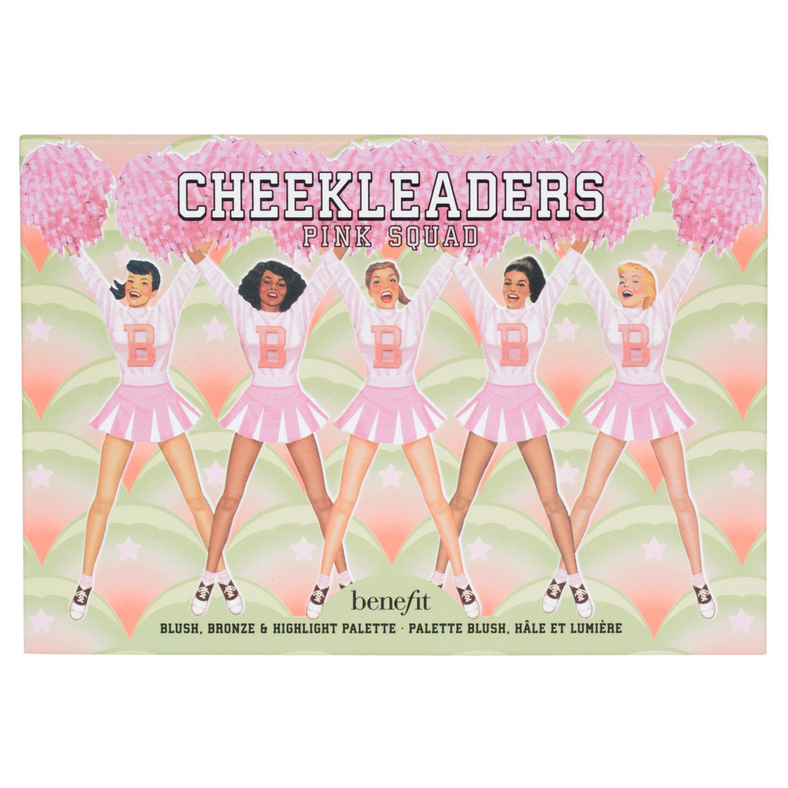 Cheekleaders Cheek Palette- Pink